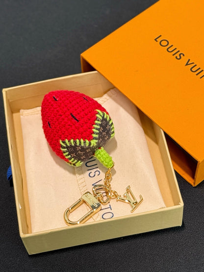 Wrap woven strawberries 🍓 Pendant ornaments
