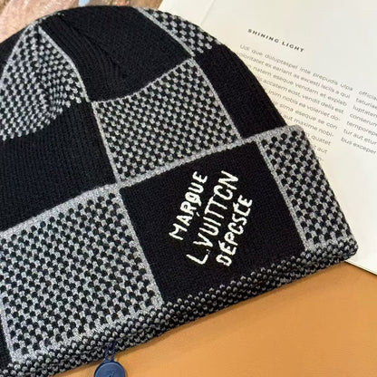 2025 New Embroidered Knitted Woolen Hat