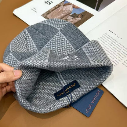 2025 New Embroidered Knitted Woolen Hat