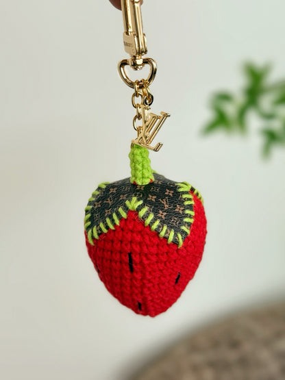 Wrap woven strawberries 🍓 Pendant ornaments