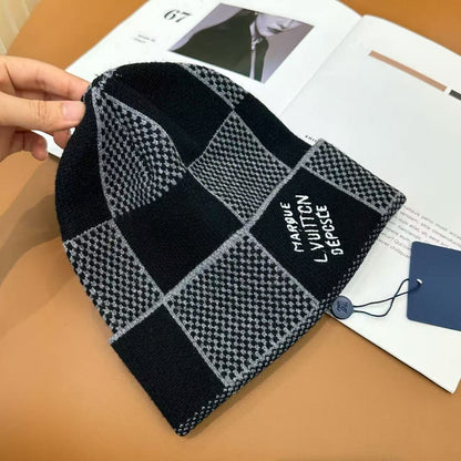 2025 New Embroidered Knitted Woolen Hat