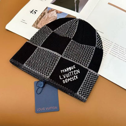 2025 New Embroidered Knitted Woolen Hat