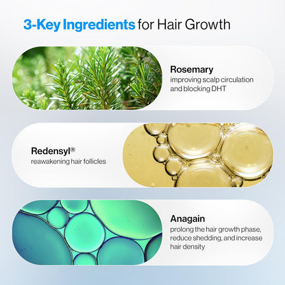Hair Growth Herbal Rollerball Essence Scalp Massage Hair Care Essence