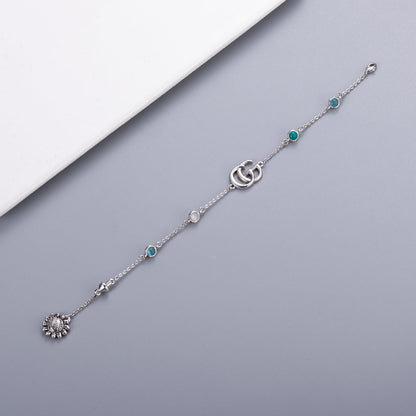 Small Daisy Jewel Bracelet