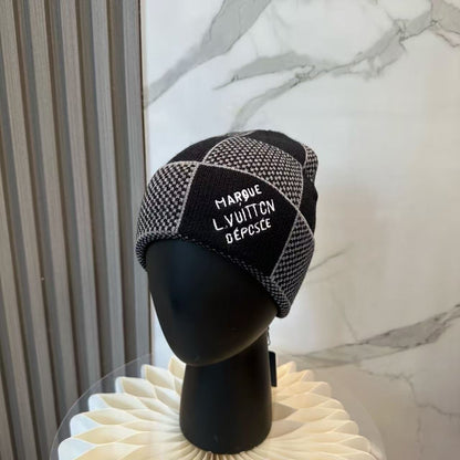 2025 New Embroidered Knitted Woolen Hat