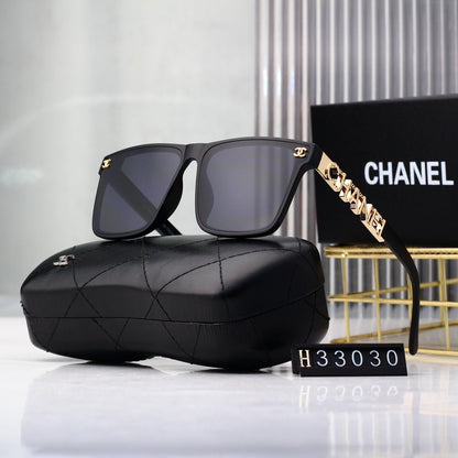6-color Polaroid nylon HD lenses frameless design sunglasses  33030