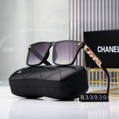 6-color Polaroid nylon HD lenses frameless design sunglasses  33030