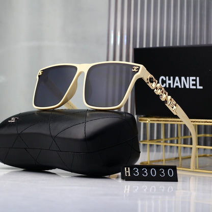 6-color Polaroid nylon HD lenses frameless design sunglasses  33030