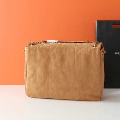 Nubuck leather bag