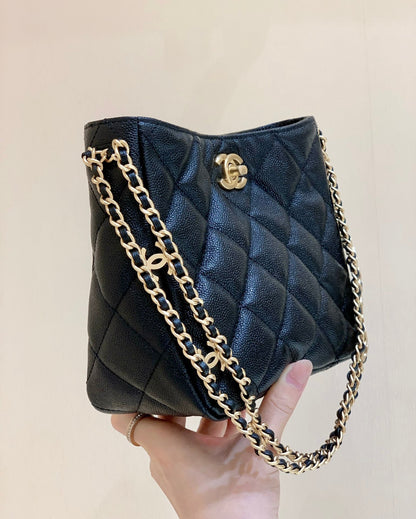 Litchi leather bag