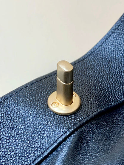 Litchi leather bag