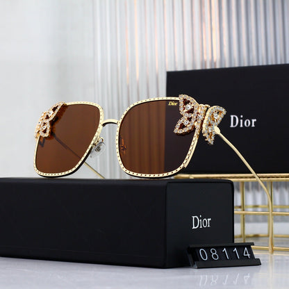 2025 New Polaroid Nylon HD Lens Full Frame Design Metal Frame Sunglasses 08114