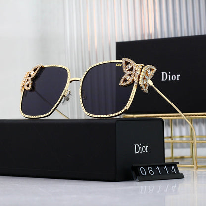 2025 New Polaroid Nylon HD Lens Full Frame Design Metal Frame Sunglasses 08114