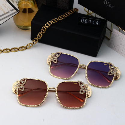 2025 New Polaroid Nylon HD Lens Full Frame Design Metal Frame Sunglasses 08114