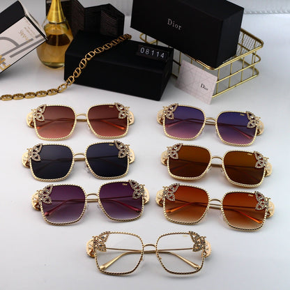 2025 New Polaroid Nylon HD Lens Full Frame Design Metal Frame Sunglasses 08114