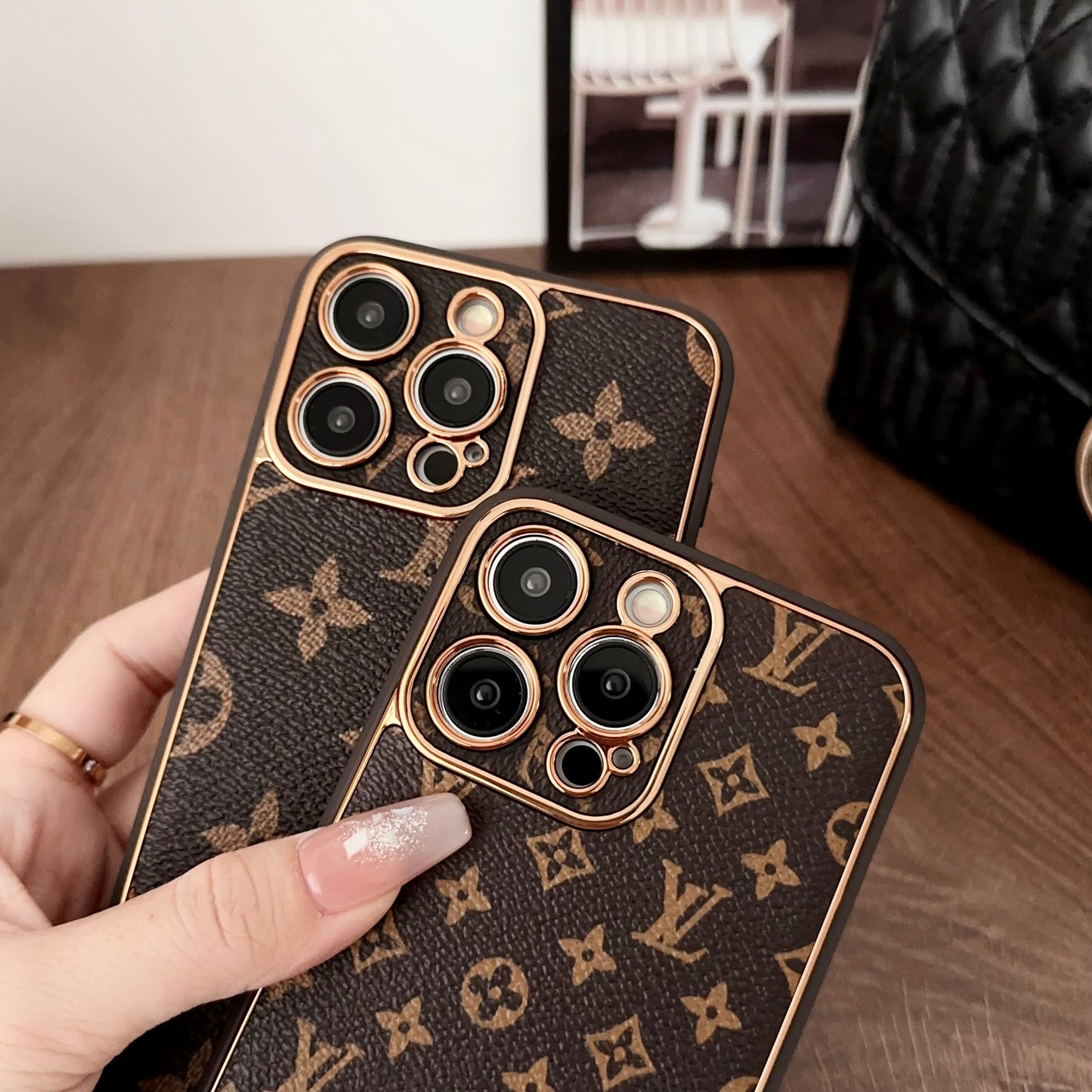 Vintage Embossed Letter Case