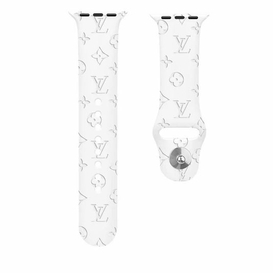 Silicone Embossed Soft Apple Watch Band