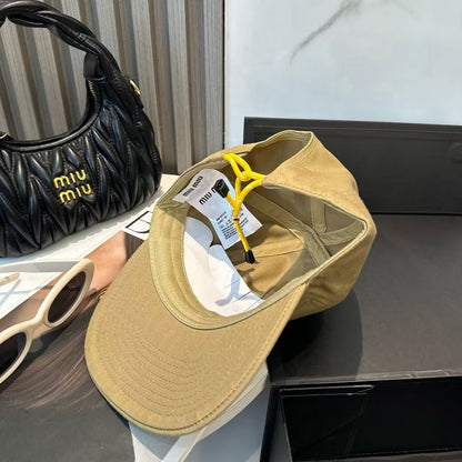 Canvas baseball cap