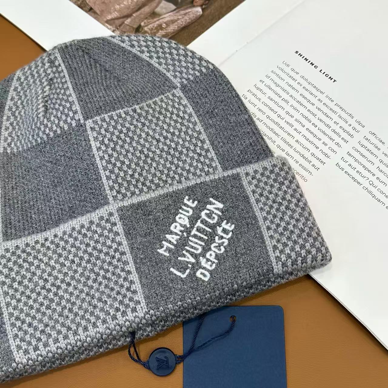 2025 New Embroidered Knitted Woolen Hat