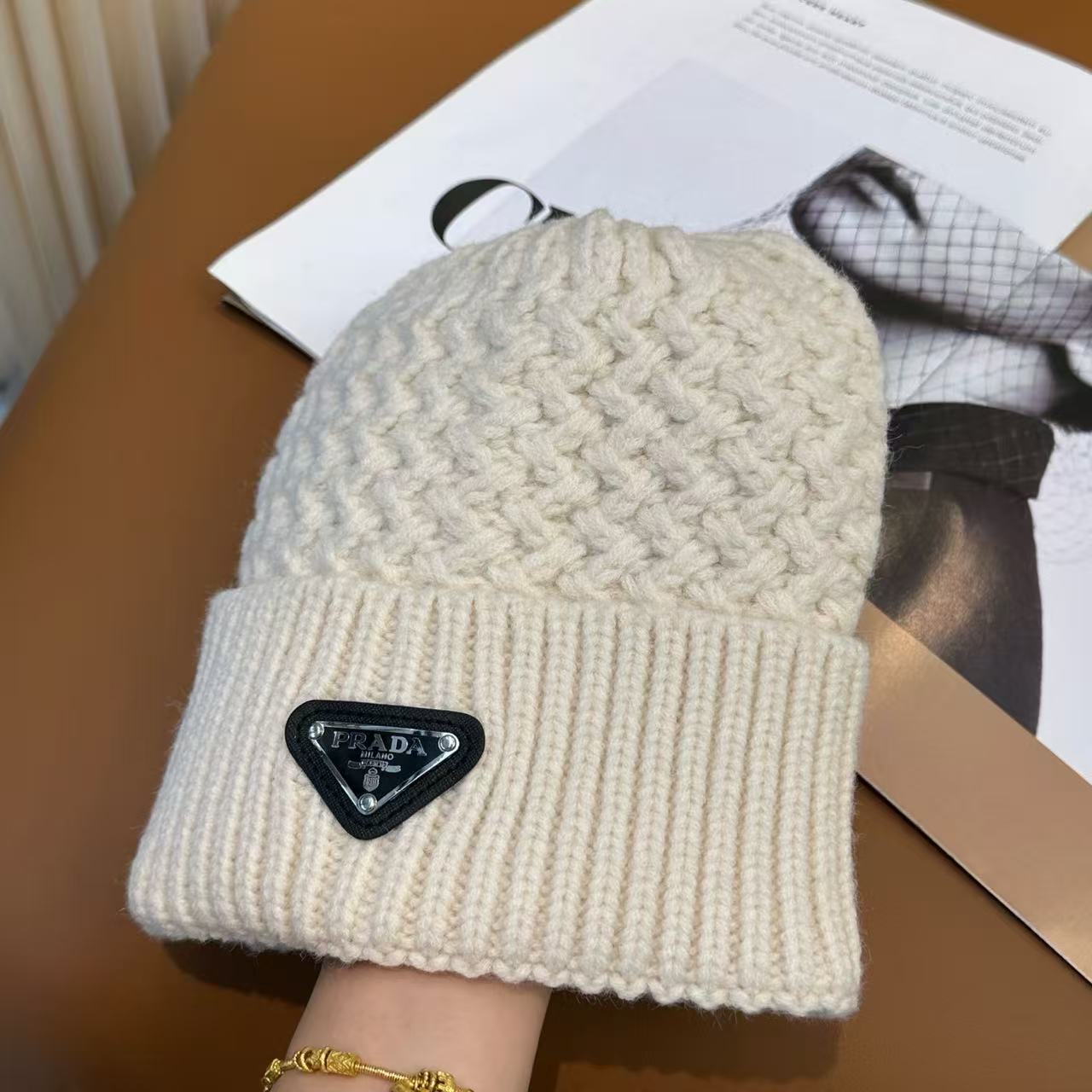 New ear protection knitted hat