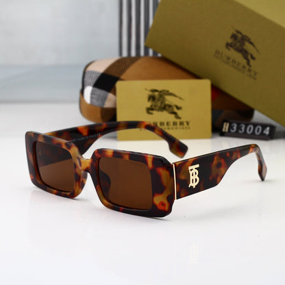 Retro Plaid Square Sunglasses 33004