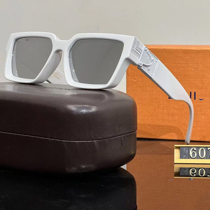 New Millionaire Series Sunglasses Retro Internet Celebrity Fashion Sunglasses Square Frame UV Sunglasses
