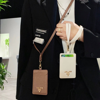 Fashion leather card holder