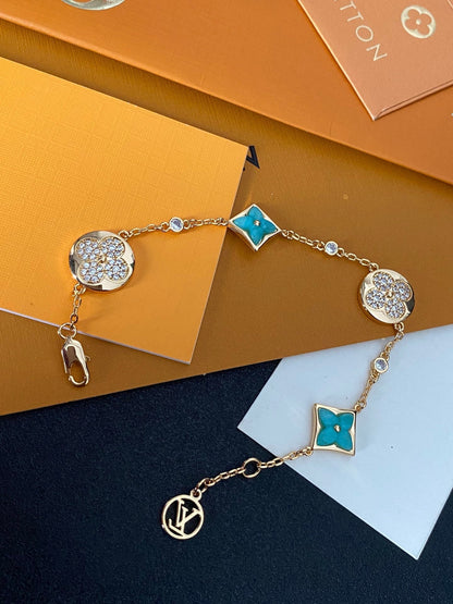 Rhinestone Gem Bracelet