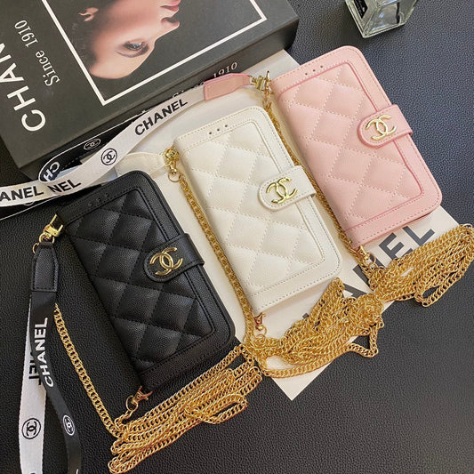 Leather Crossbody Handheld Card Case
