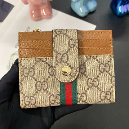 Leather G Card Holder