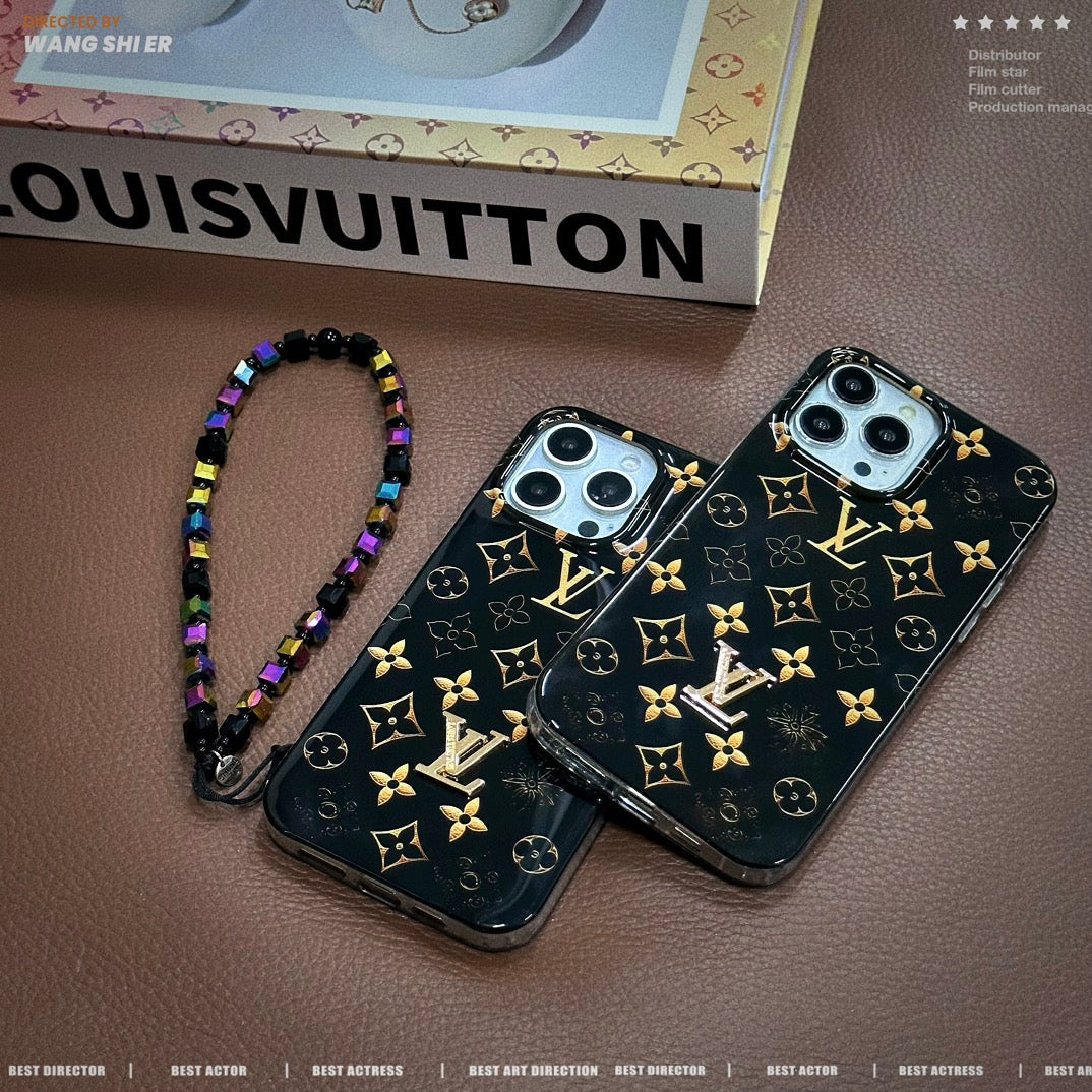 Fashion Gold Label Retro Embossed Case