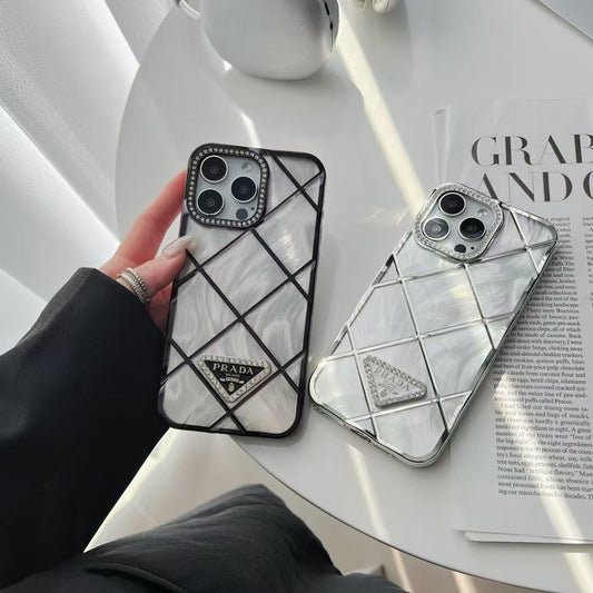3D Diamond Triangle Logo Case