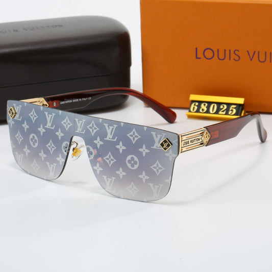 Fashion New Retro Watermark Sunglasses 68025