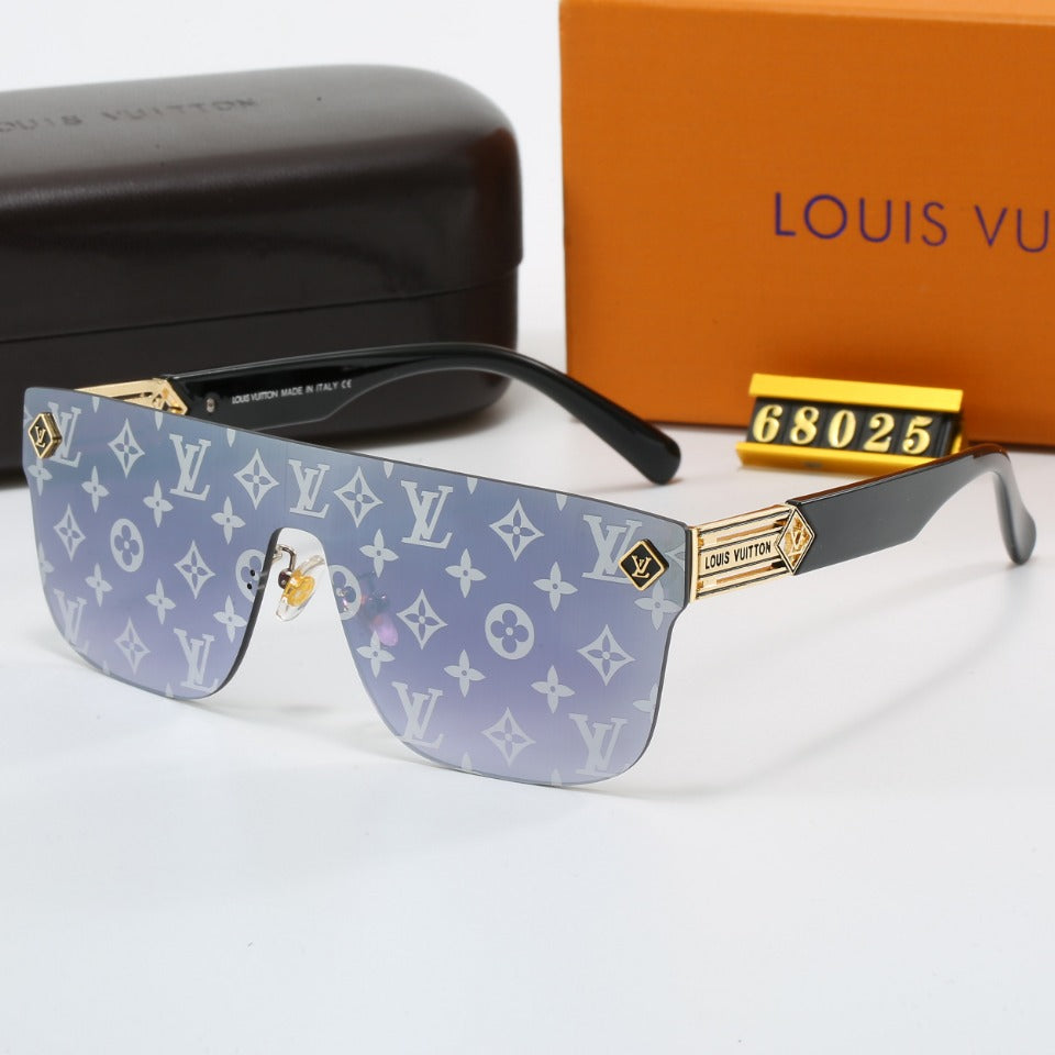 Fashion New Retro Watermark Sunglasses 68025