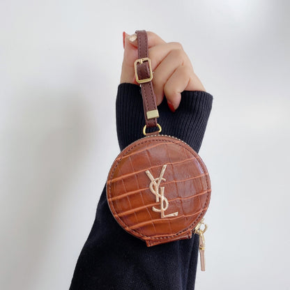 Crocodile leather AirPods case